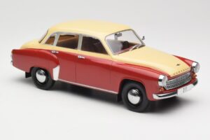 Wartburg 311 Dark Red Beige MCG 1:18 MCG18299 Metall - pilt 4/6