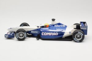 Williams FW23 BMW #5 R. Schumacher Practice San Marino GP 2001 Minichamps 1:18 80430146710 Metall - pilt 3/6