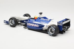 Williams FW23 BMW #5 R. Schumacher Practice San Marino GP 2001 Minichamps 1:18 80430146710 Metall - pilt 5/6