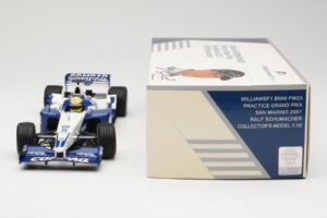 Williams FW23 BMW #5 R. Schumacher Practice San Marino GP 2001 Minichamps 1:18 80430146710 Metall - pilt 6/6