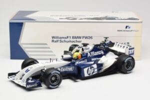 Williams FW26 BMW #4 R. Schumacher F1 2004 Minichamps 1:18 80430309495 Metall - pilt 6/6
