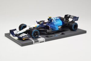 Williams Racing Mercedes FW43B #6 N. Latifi Belgian GP 2021 Minichamps 1:18 117211306 Metall - pilt 2/6