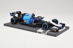Williams Racing Mercedes FW43B #6 N. Latifi Belgian GP 2021 Minichamps 1:18 117211306 Metall - pilt 4/6