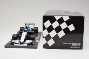 Williams Racing Mercedes FW43B #6 N. Latifi Belgian GP 2021 Minichamps 1:18 117211306 Metall - pilt 6/6