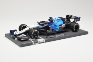 Williams Racing Mercedes FW43B #63 G. Russell Saudi Arabian GP 2021 Minichamps 1:18 117212263 Metall - pilt 2/6