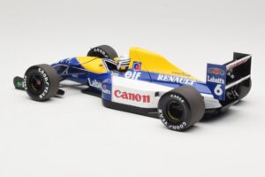 Williams Renault FW14B #6 R. Patrese 1992 Minichamps 1:18 110920006 Metall - pilt 7/8