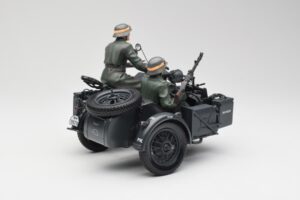 Zundapp KS 750 Külgkorv Walkure Schuco 1:10 450651900 Metall - pilt 3/7
