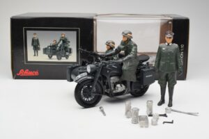 Zundapp KS 750 Külgkorv Walkure Schuco 1:10 450651900 Metall - pilt 7/7