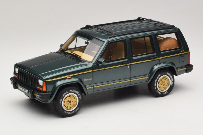 Jeep Cherokee XJ Limited Hunter Green Otto 1:18 OT1204 Vaik