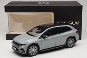 Mercedes EQS SUV X296 Manufaktur Alpine Grey NZG 1:18 B66960591 Metall - pilt 8/8