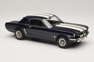 Ford Mustang Nightmist Blue Norev 1:18 182805 Metall - pilt 4/6