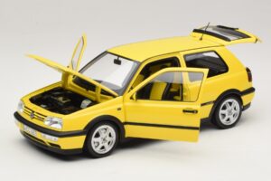 Volkswagen Golf GTI Mk3 Color Concept Kollane Norev 1:18 188507 Metall - pilt 2/8