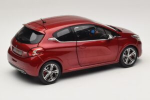 Peugeot 208 GTI Rubis Red Norev 1:18 184700 Metall - pilt 3/8