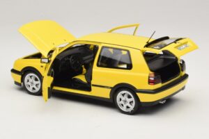 Volkswagen Golf GTI Mk3 Color Concept Kollane Norev 1:18 188507 Metall - pilt 5/8