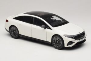 Mercedes EQS V297 Manufaktur Opalite White NZG 1:18 B66961049 Metall - pilt 6/8