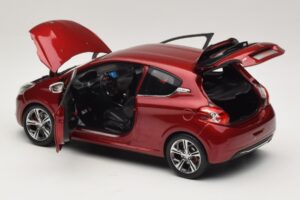 Peugeot 208 GTI Rubis Red Norev 1:18 184700 Metall - pilt 5/8