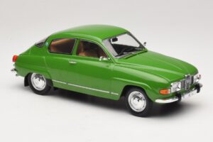 Saab 96 V4 Roheline MCG 1:18 MCG18655 Metall - pilt 4/6