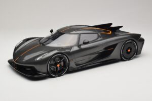 Koenigsegg Jesko Absolut 0-400-0 km/h Rekord Graphite Grey GT Spirit 1:12 GT575 Vaik
