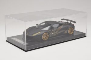 Ferrari 458 LB Works Matt Black BBA 1:18 REMC037 Vaik - pilt 6/7