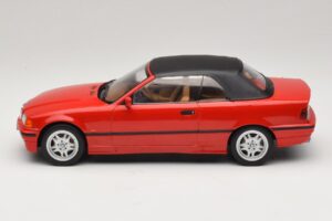BMW 3 Series E36 Kabriolett Punane MCG 1:18 MCG18317 Metall - pilt 4/7