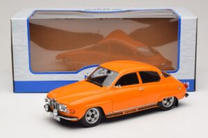 Saab 96 V4 Oranž MCG 1:18 MCG18654 Metall - pilt 6/6