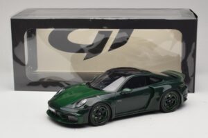 Porsche 911 992 Turbo S Brabus 900 Rocket R Mean Green GT Spirit 1:18 GT959 Vaik - pilt 6/6