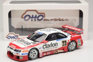 Nissan Skyline GT-R R33 LM GT1 #23 K. Hoshino / M. Hasemi / T. Suzuki Clarion Team NISMO 24 Hours of Le Mans 1996 Otto 1:18 O - pilt 6/6