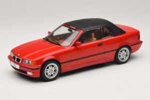 BMW 3 Series E36 Kabriolett Punane MCG 1:18 MCG18317 Metall - pilt 2/7