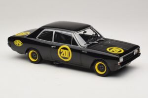 Opel Rekord C #201 Black Widow MCG 1:18 MCG18560 Metall - pilt 4/6