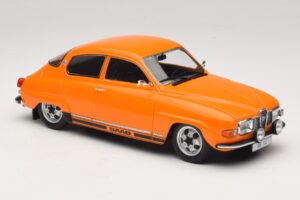 Saab 96 V4 Oranž MCG 1:18 MCG18654 Metall - pilt 4/6