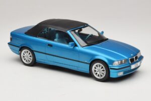 BMW 3 Series E36 Kabriolett Sinine Metallik MCG 1:18 MCG18319 Metall - pilt 5/7