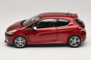 Peugeot 208 GTI Rubis Red Norev 1:18 184700 Metall - pilt 4/8