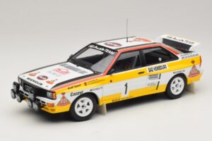 Audi Quattro #1 W. Rohrl / C. Geistdorfer Rally Monte Carlo Winner 1984 Minichamps 1:18 A5-5894 Metall