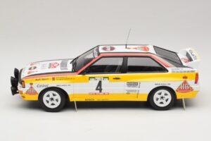 Audi Quattro A2 #4 W. Rohrl / C. Geistdorfer Rally Portugal 1984 Minichamps 1:18 153841104 Metall - pilt 3/6