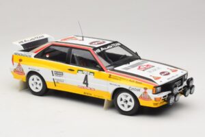 Audi Quattro A2 #4 W. Rohrl / C. Geistdorfer Rally Portugal 1984 Minichamps 1:18 153841104 Metall - pilt 4/6