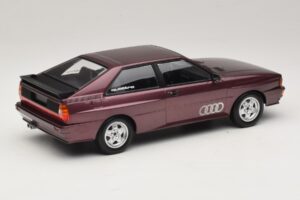 Audi Quattro Purple Metallic Minichamps 1:18 155016125 Metall - pilt 2/6