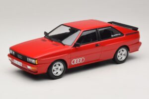 Audi Quattro Punane Edasimüüja Väljalase Minichamps 1:18 A5-5893 Metall
