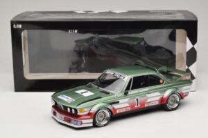 BMW 3.0 CSL #1 U. Grano BMW Italia ETCC Zandvoort 1979 Minichamps 1:18 155792501 Metall - pilt 6/6