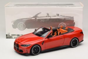 BMW M4 G83 Kabriolett Red Metallic Minichamps 1:18 110021030 Metall - pilt 8/8