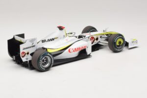 Brawn GP BGP001 #22 J. Button Singapore GP 2009 Minichamps 1:18 180090222 Vaik - pilt 2/7