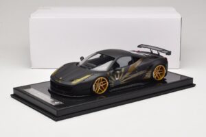 Ferrari 458 LB Works Matt Black BBA 1:18 REMC037 Vaik - pilt 7/7