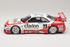 Nissan Skyline GT-R R33 LM GT1 #23 K. Hoshino / M. Hasemi / T. Suzuki Clarion Team NISMO 24 Hours of Le Mans 1996 Otto 1:18 O - pilt 3/6