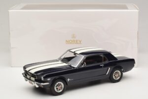 Ford Mustang Nightmist Blue Norev 1:18 182805 Metall - pilt 6/6