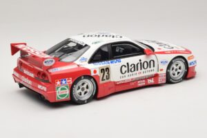 Nissan Skyline GT-R R33 LM GT1 #23 K. Hoshino / M. Hasemi / T. Suzuki Clarion Team NISMO 24 Hours of Le Mans 1996 Otto 1:18 O - pilt 2/6