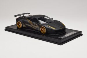 Ferrari 458 LB Works Matt Black BBA 1:18 REMC037 Vaik - pilt 4/7