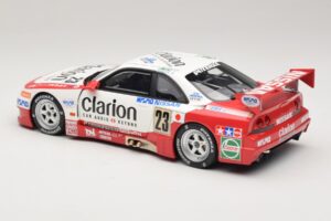 Nissan Skyline GT-R R33 LM GT1 #23 K. Hoshino / M. Hasemi / T. Suzuki Clarion Team NISMO 24 Hours of Le Mans 1996 Otto 1:18 O - pilt 5/6