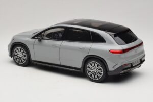 Mercedes EQS SUV X296 Manufaktur Alpine Grey NZG 1:18 B66960591 Metall - pilt 7/8