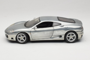 Ferrari 360 Modena Kroomhõbe Hot Wheels 1:18 27774 Metall - pilt 4/8
