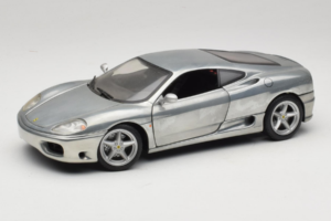 Ferrari 360 Modena Kroomhõbe Hot Wheels 1:18 27774 Metall