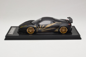 Ferrari 458 LB Works Matt Black BBA 1:18 REMC037 Vaik
